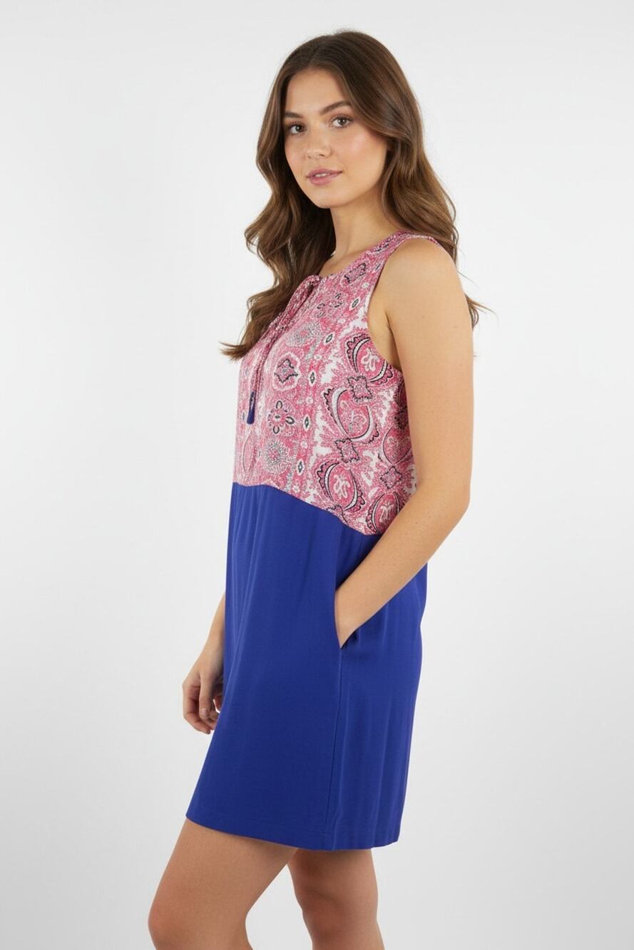 🌻 Umgee Boho Sleeveless Pocket Dress Small🌻